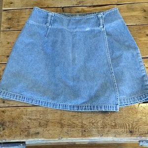 Vintage Denim Skort